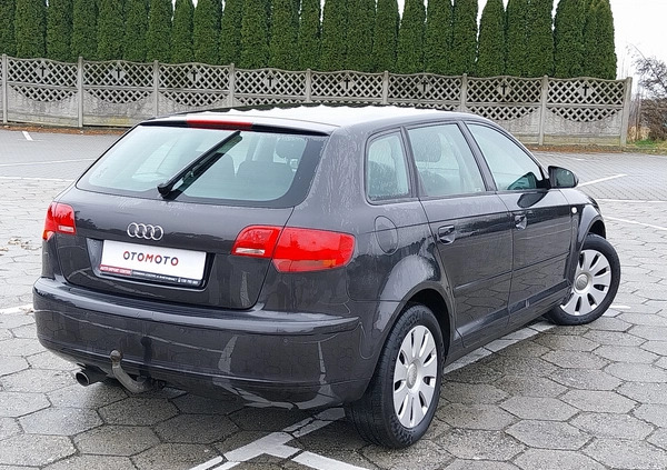 Audi A3 cena 24500 przebieg: 199000, rok produkcji 2007 z Ciężkowice małe 529